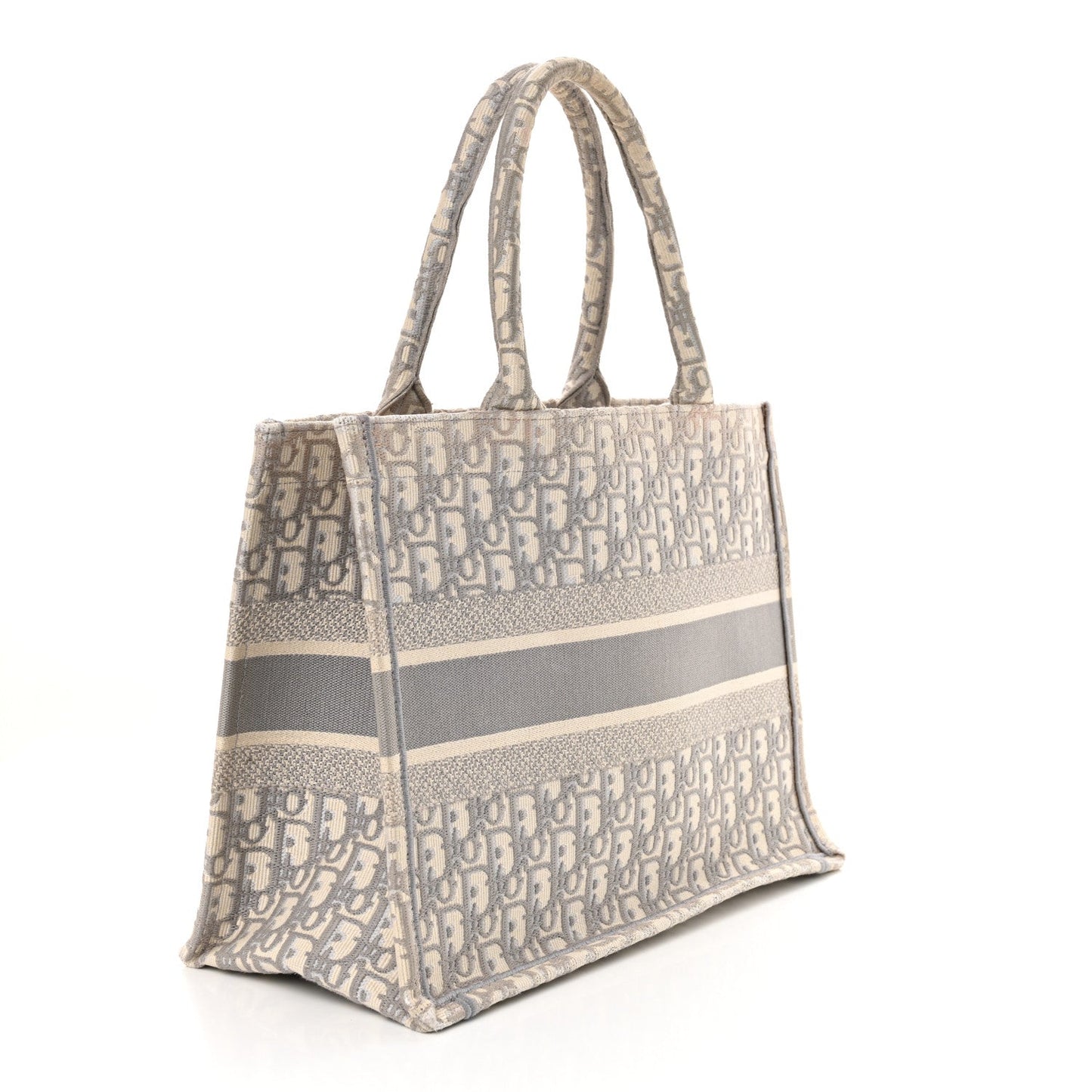 Oblique Medium Book Tote Grey