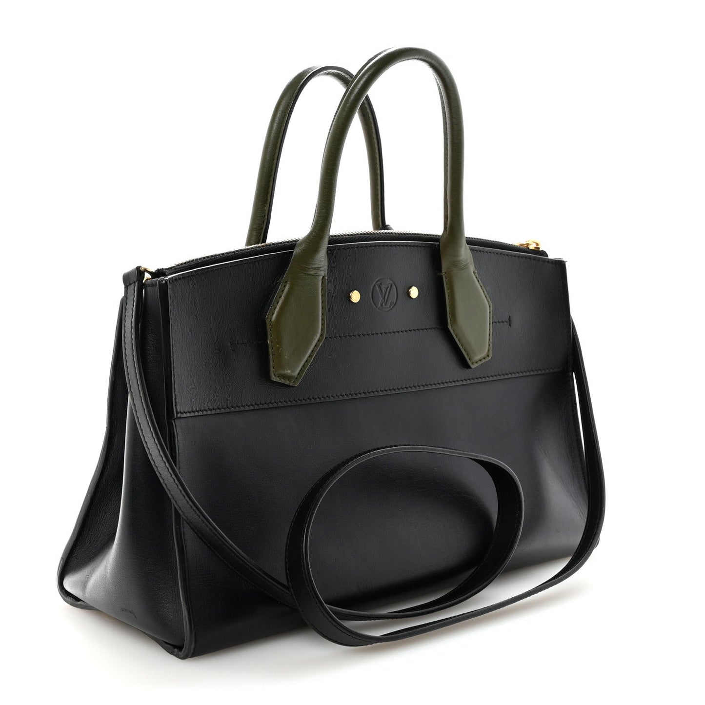 Calfskin City Steamer EW Kaki Blue Black