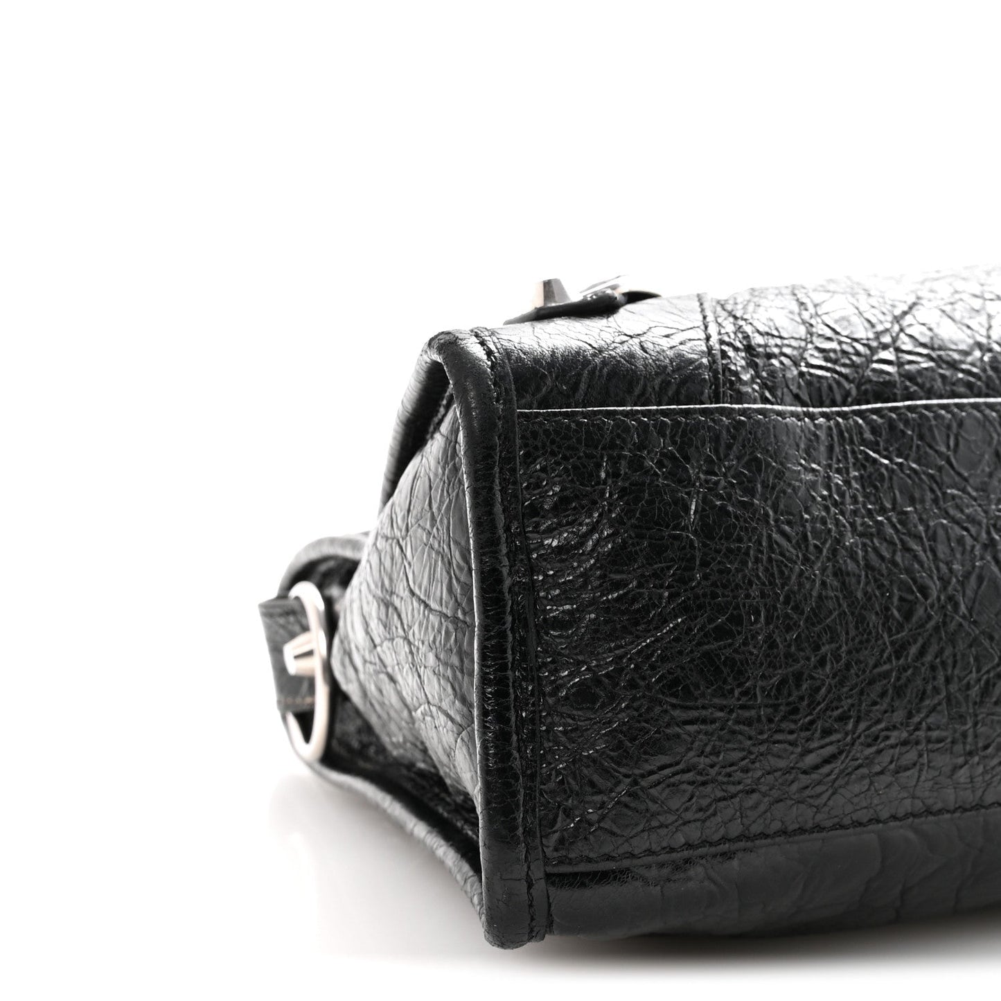 Agneau Arena Storico Silver Hardware Small Le City Black