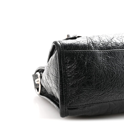 Agneau Arena Storico Silver Hardware Small Le City Black