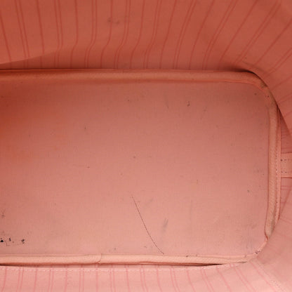 Damier Ebene Neo Neverfull MM Rose Ballerine