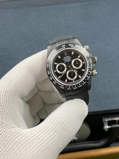 DAYTONA CUSTOM AET 40MM ALL BLACK RUBBER