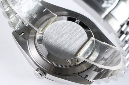 DATEJUST 41 GREY DIAL SILVER CASE