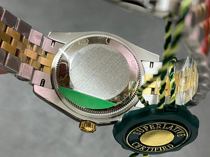 DATEJUST 31MM GOLD STEEL MOP DIAL