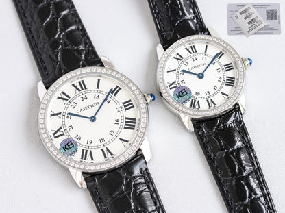 RONDE SOLO STEEL BLACK LEATHER