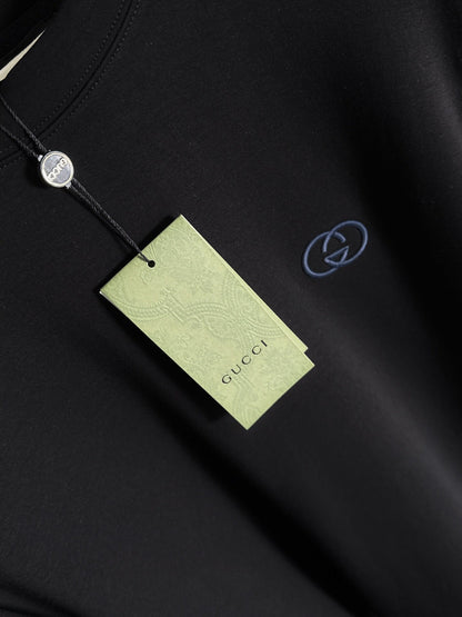 Gucci 25 Long-Sleeved T-shirt Black Cotton 108753