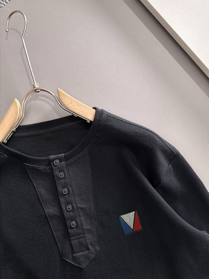 LV 25SS Lapel Sweatshirt Long Sleeve 494433