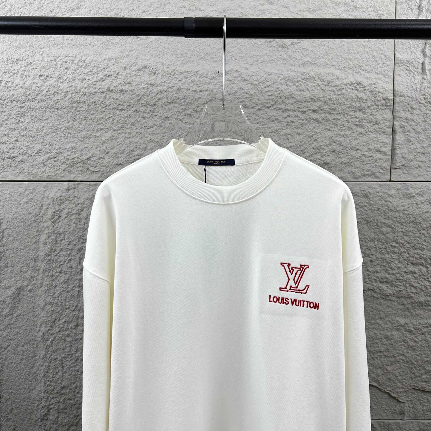 LV Long-Sleeve Crew Neck Sweatshirt 492279