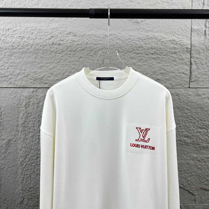LV Long-Sleeve Crew Neck Sweatshirt 492279