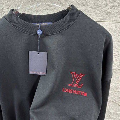 LV Long-Sleeve Crew Neck Sweatshirt 492277