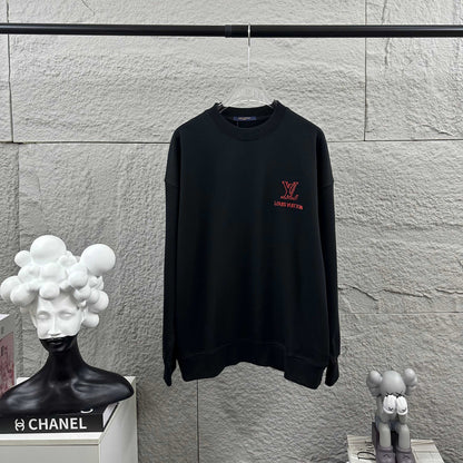 LV Long-Sleeve Crew Neck Sweatshirt 492277