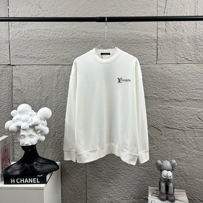 LV Long-Sleeve Crew Neck Sweatshirt 492275