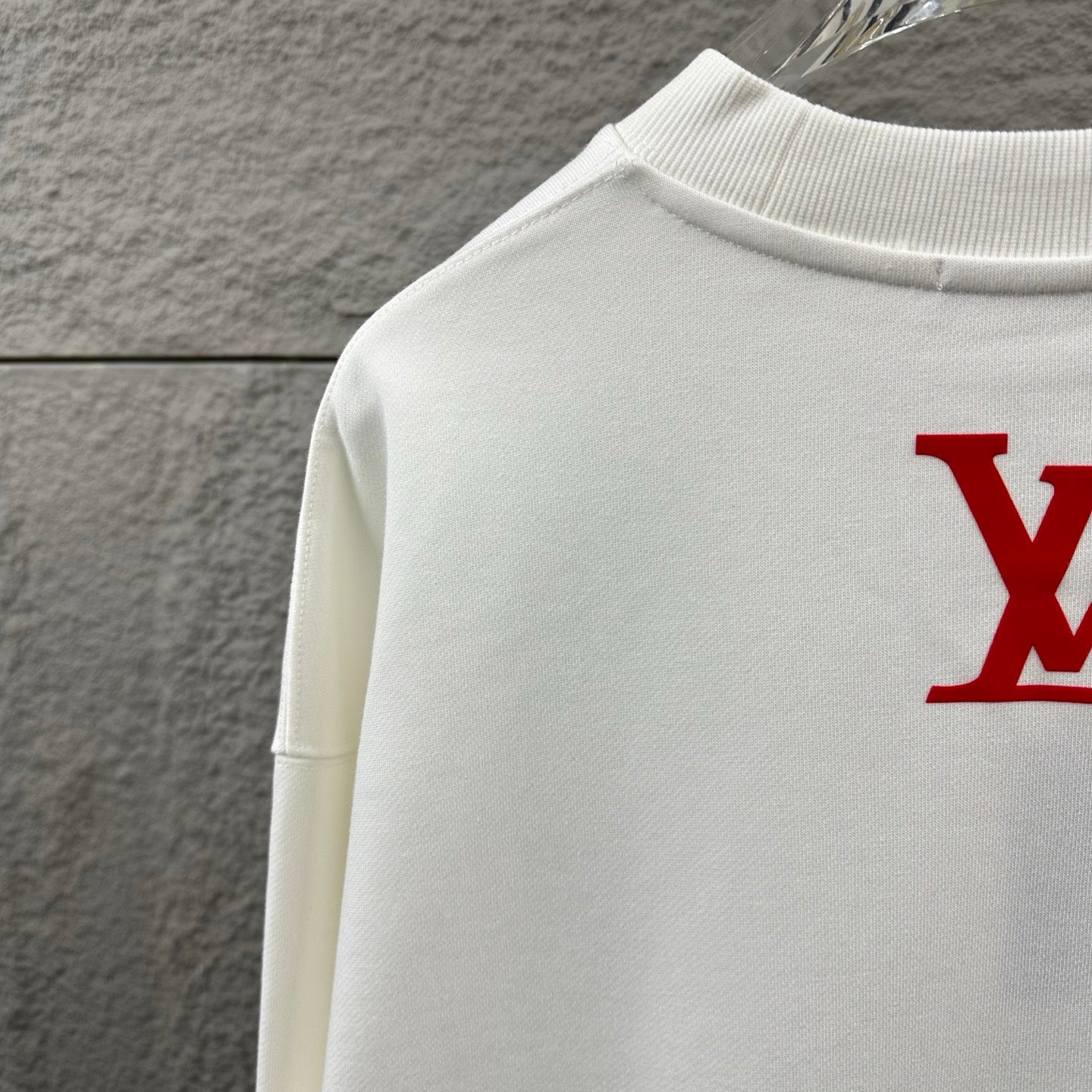 LV Long-Sleeve Crew Neck Sweatshirt 492271