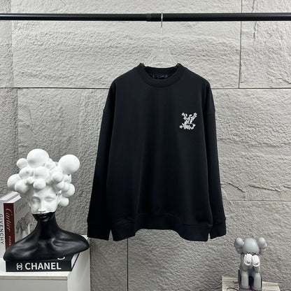 LV Long-Sleeve Crew Neck Sweatshirt 492269