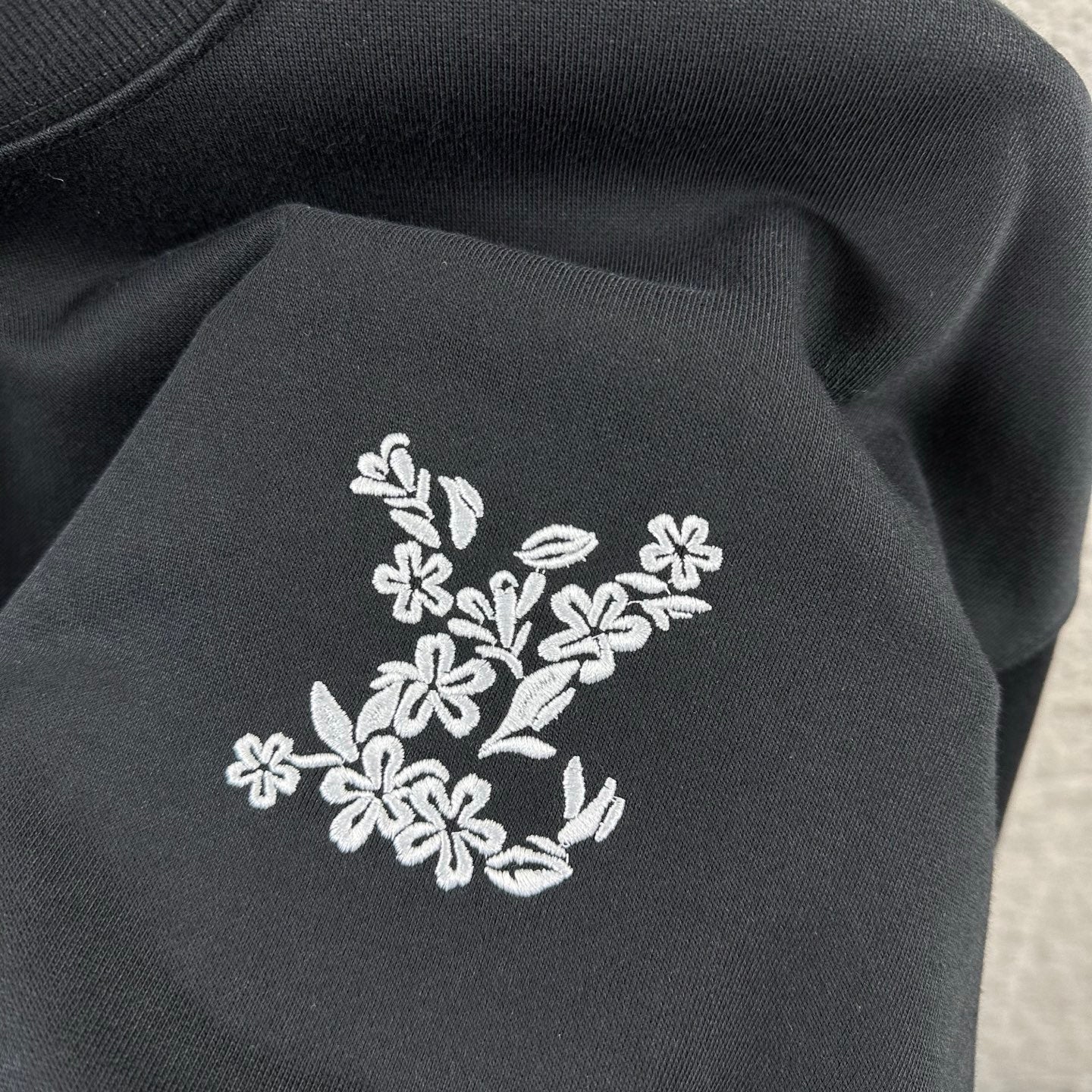 LV Long-Sleeve Crew Neck Sweatshirt 492269