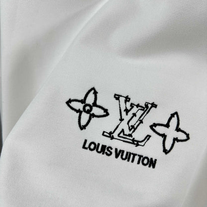 LV Long-Sleeve Crew Neck Sweatshirt 492265