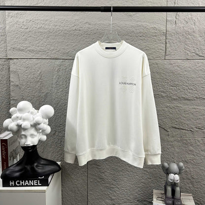 LV Long-Sleeve Crew Neck Sweatshirt 492253
