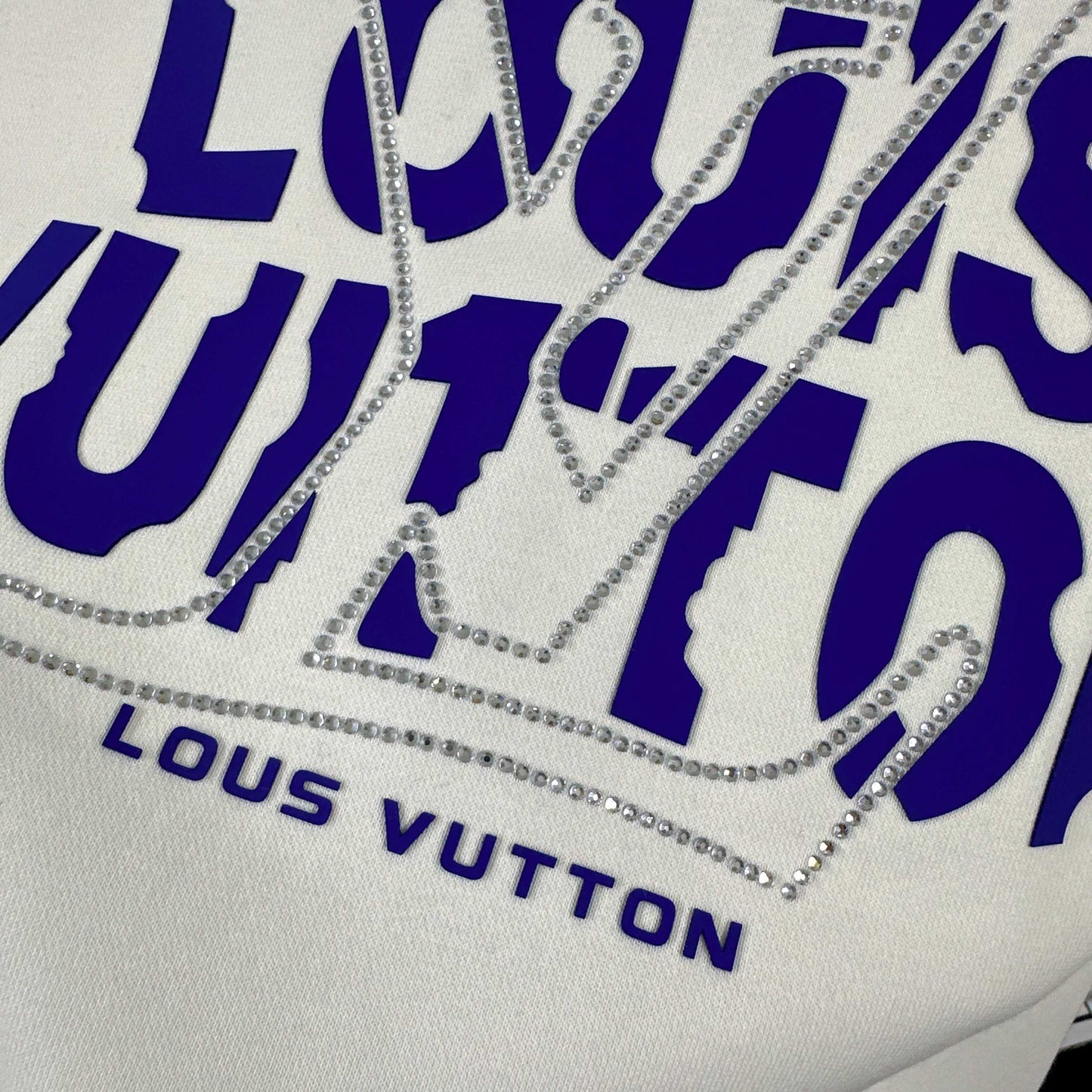 LV Long-Sleeve Crew Neck Sweatshirt 492251