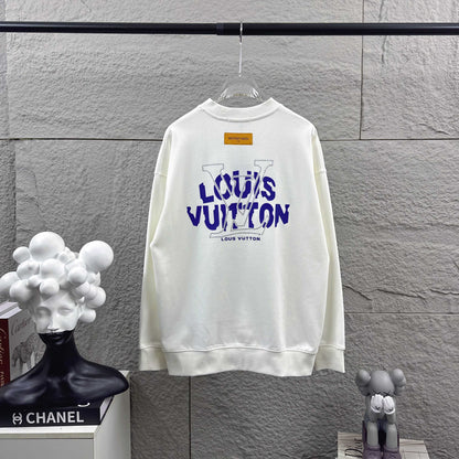 LV Long-Sleeve Crew Neck Sweatshirt 492251