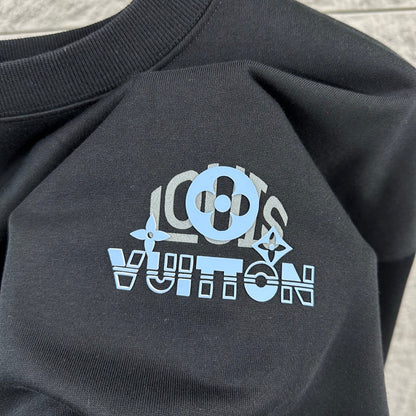 LV Long-Sleeve Crew Neck Sweatshirt 492247
