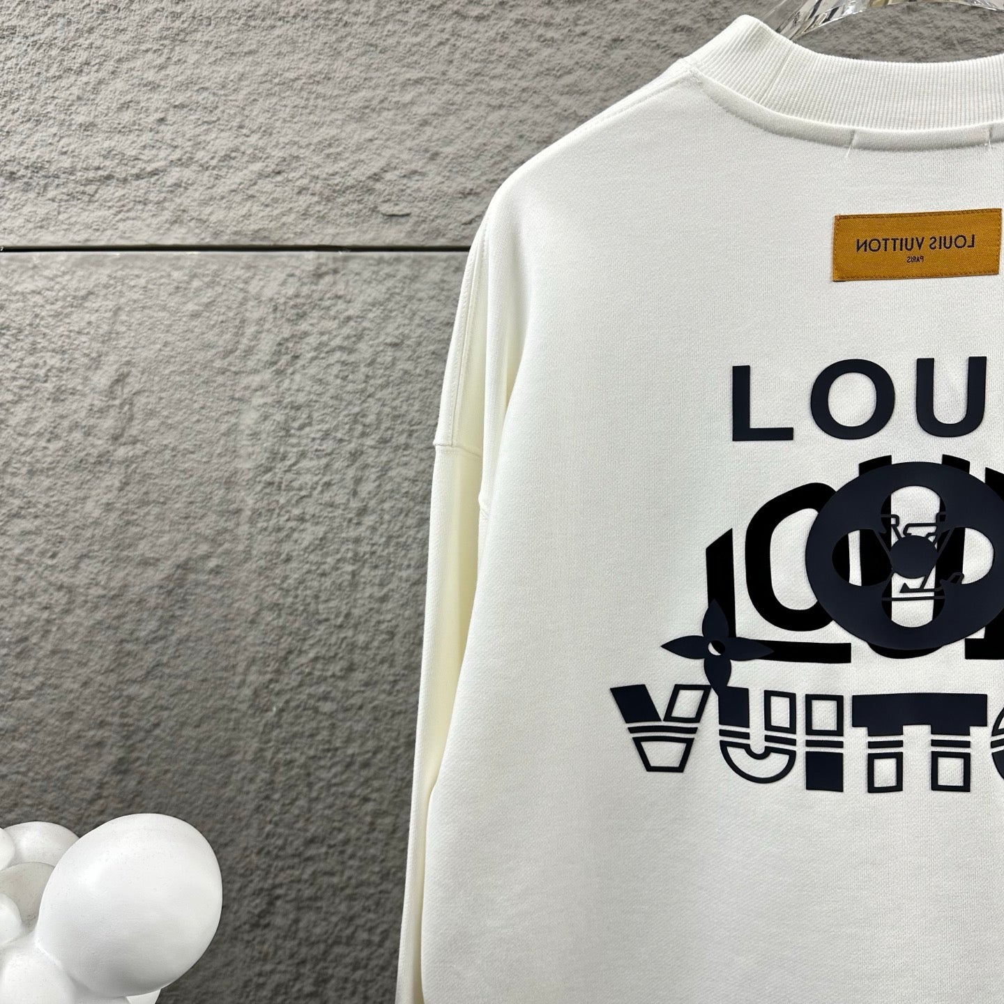 LV Long-Sleeve Crew Neck Sweatshirt 492245