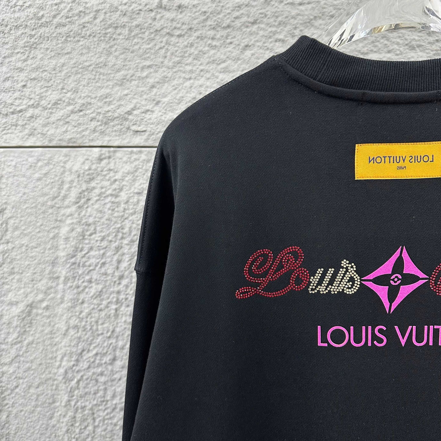 LV Long-Sleeve Crew Neck Sweatshirt 492243