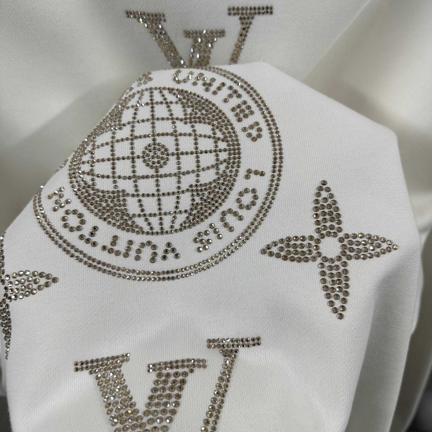 LV Long-Sleeve Crew Neck Sweatshirt 492235