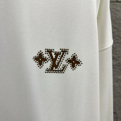 LV Long-Sleeve Crew Neck Sweatshirt 492231