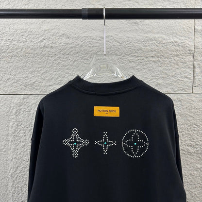 LV Long-Sleeve Crew Neck Sweatshirt 492223