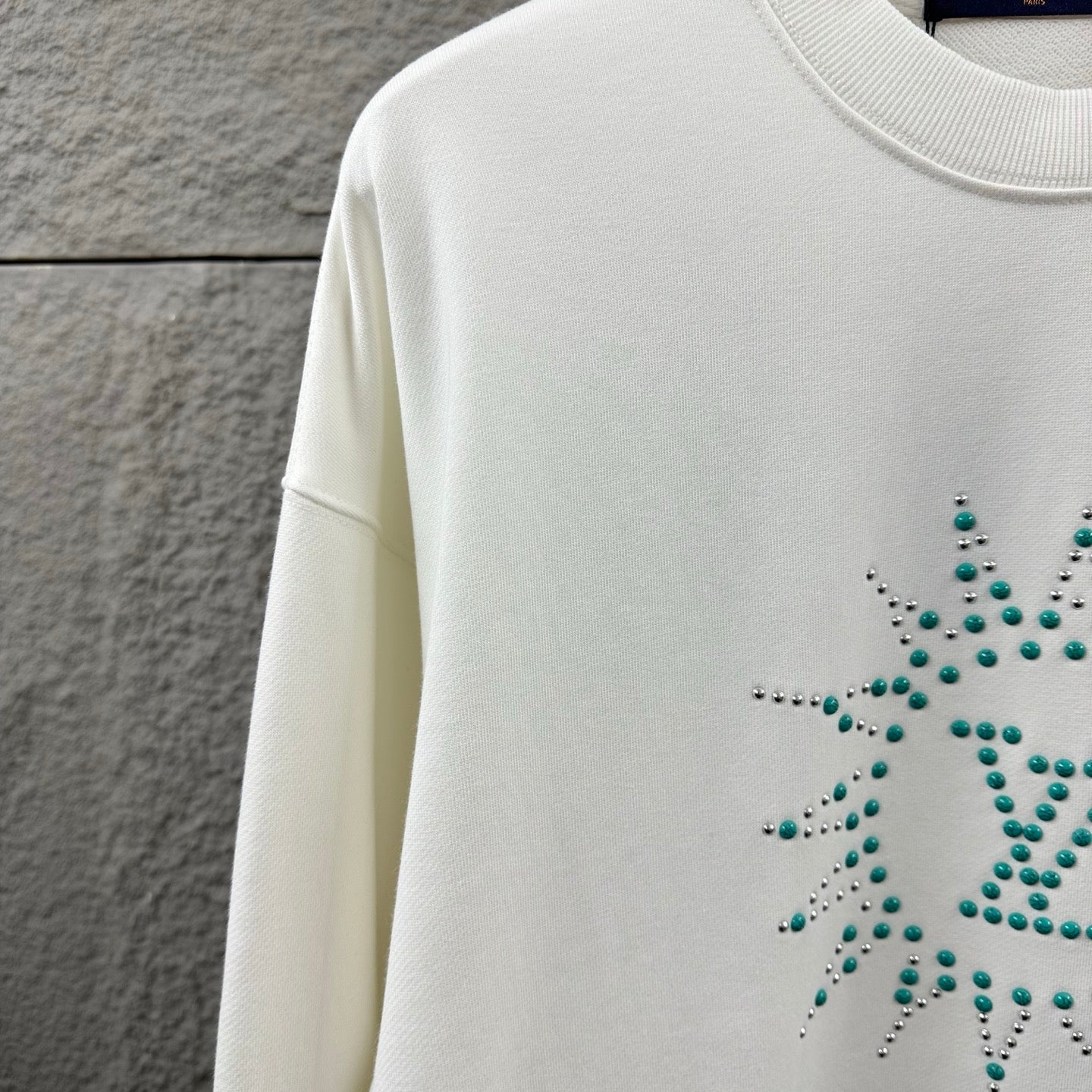 LV Long-Sleeve Crew Neck Sweatshirt 492221