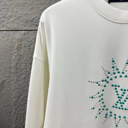 LV Long-Sleeve Crew Neck Sweatshirt 492221