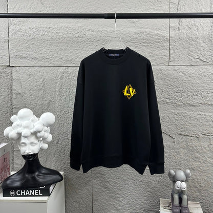 LV Long-Sleeve Crew Neck Sweatshirt 492219
