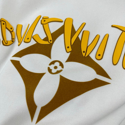 LV Long-Sleeve Crew Neck Sweatshirt 492217
