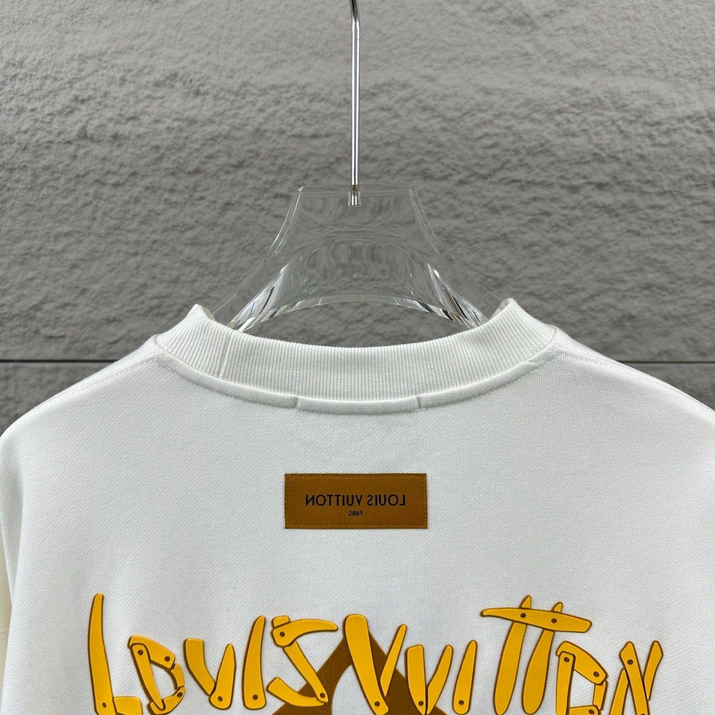 LV Long-Sleeve Crew Neck Sweatshirt 492217