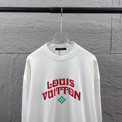 LV Long-Sleeve Crew Neck Sweatshirt 492213