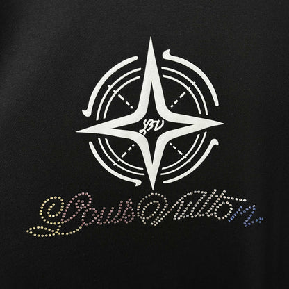 LV Long-Sleeve Crew Neck Sweatshirt 492211