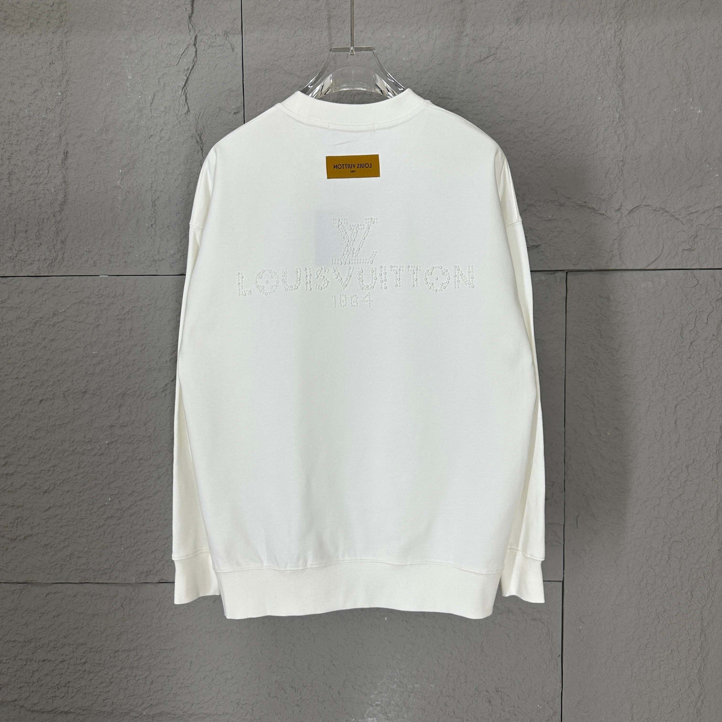 LV Long-Sleeve Crew Neck Sweatshirt 492205