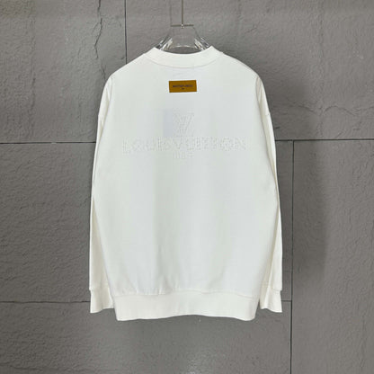LV Long-Sleeve Crew Neck Sweatshirt 492205