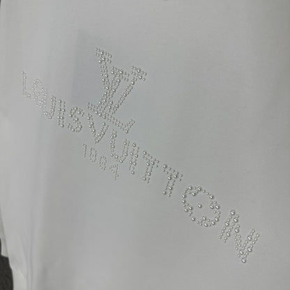 LV Long-Sleeve Crew Neck Sweatshirt 492205