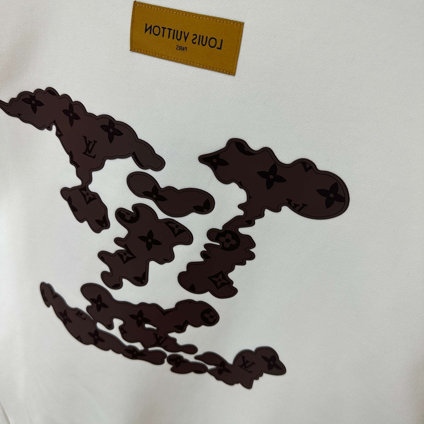 LV Long-Sleeve Crew Neck Sweatshirt 492201