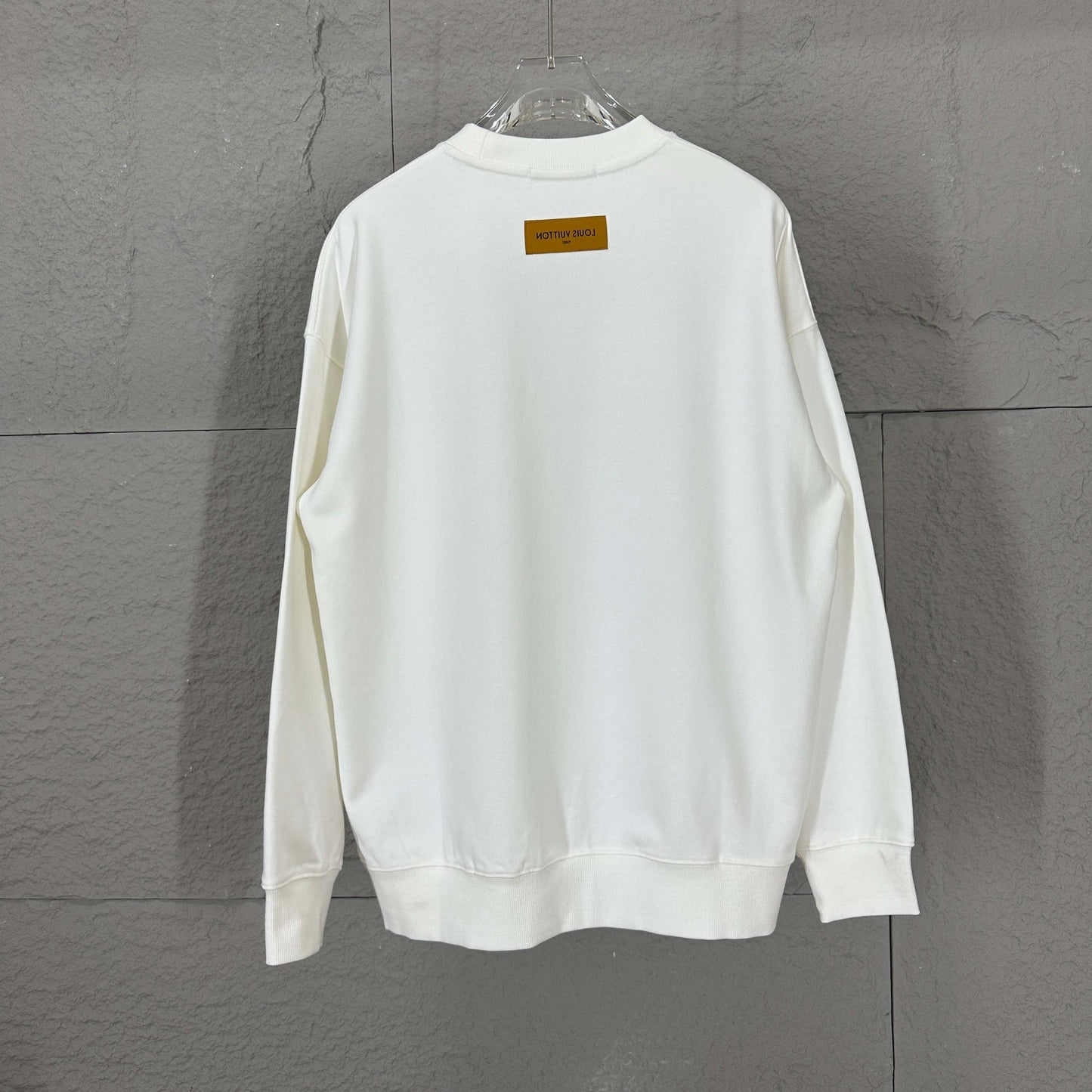 LV Long-Sleeve Crew Neck Sweatshirt 492197