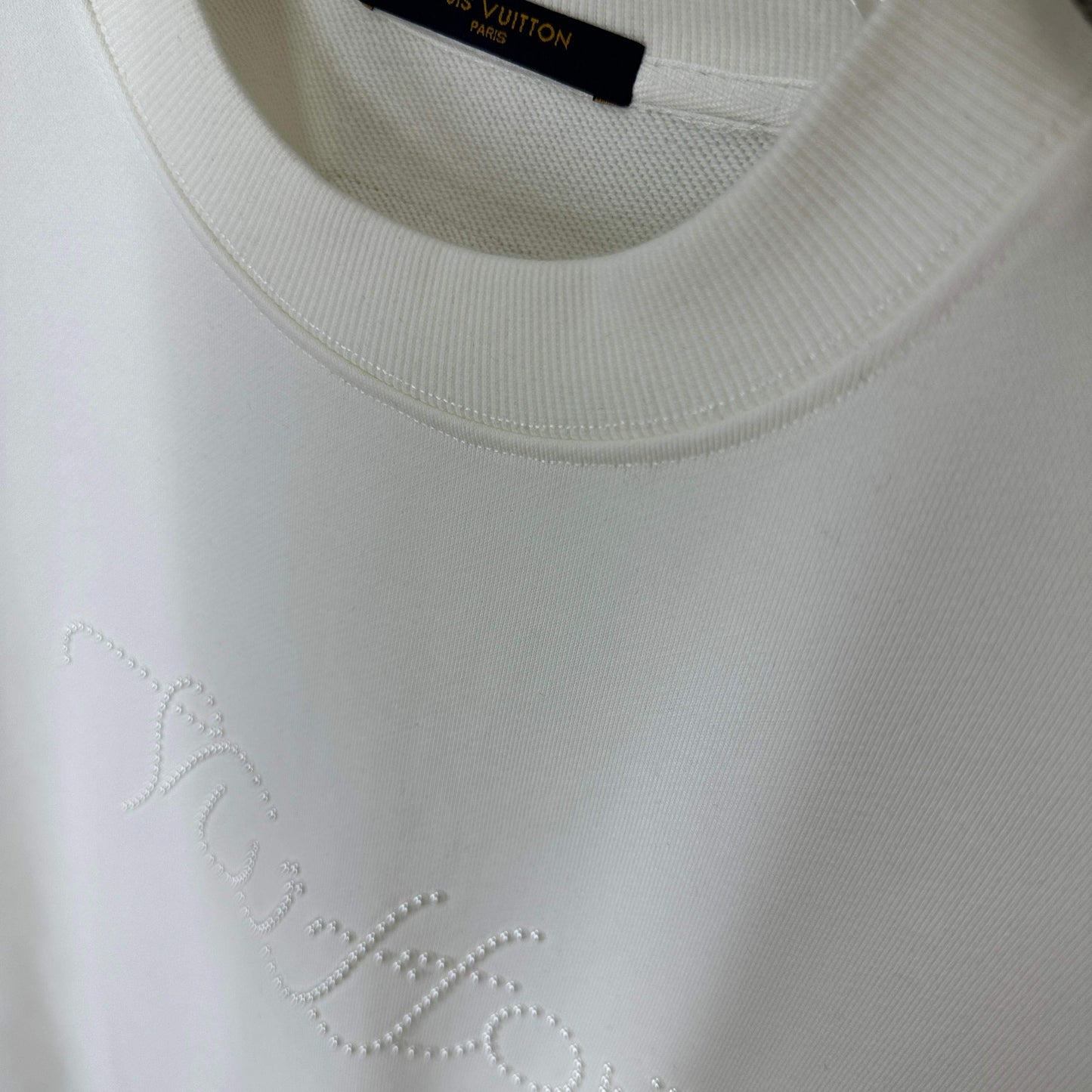 LV Long-Sleeve Crew Neck Sweatshirt 492191