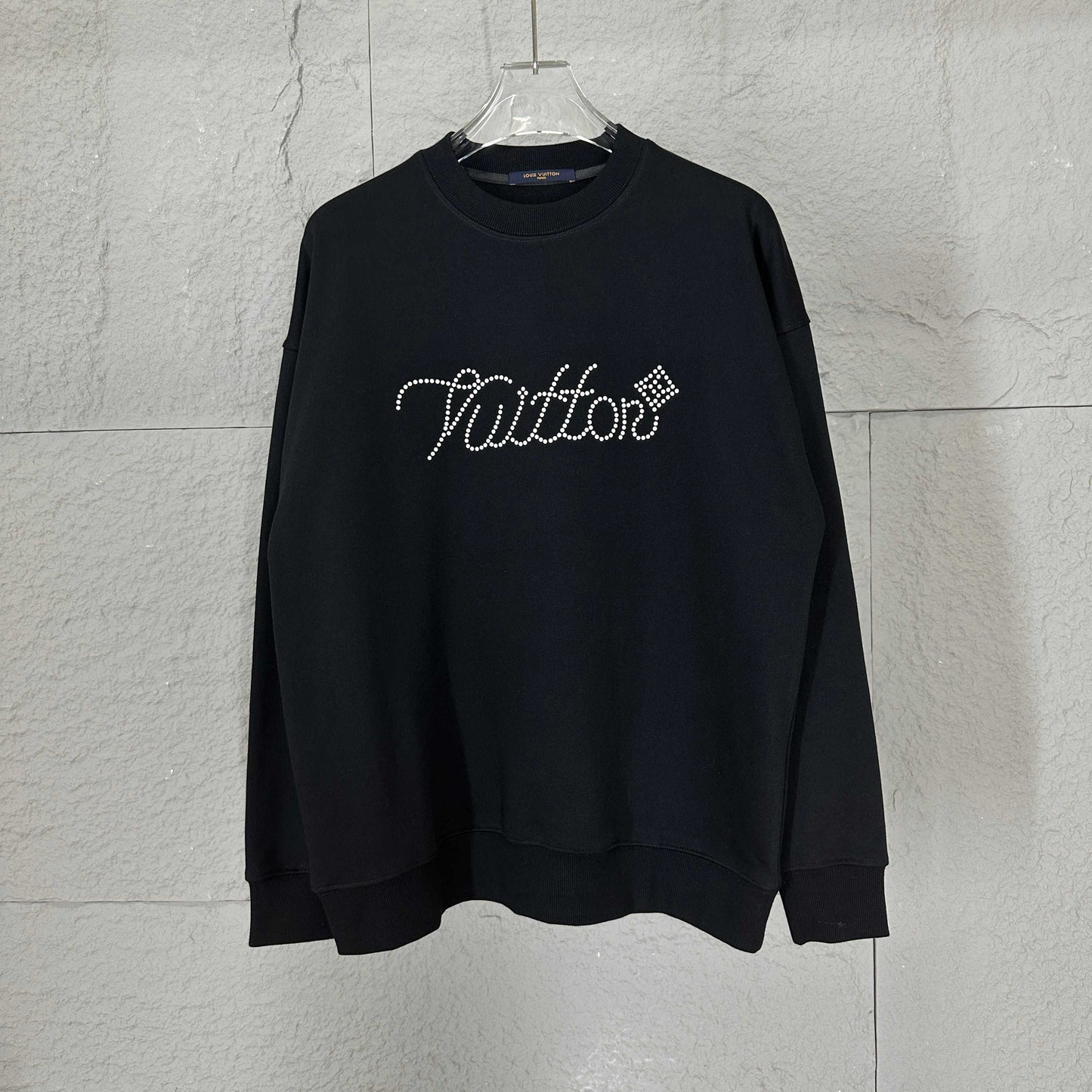 LV Long-Sleeve Crew Neck Sweatshirt 492189