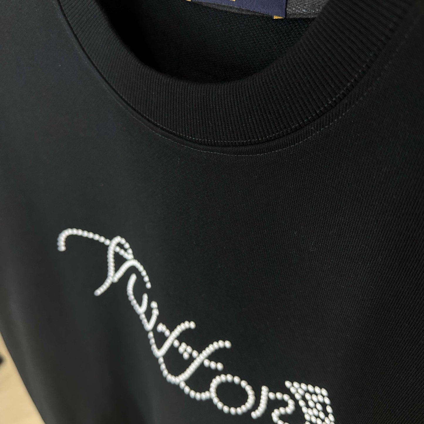 LV Long-Sleeve Crew Neck Sweatshirt 492189