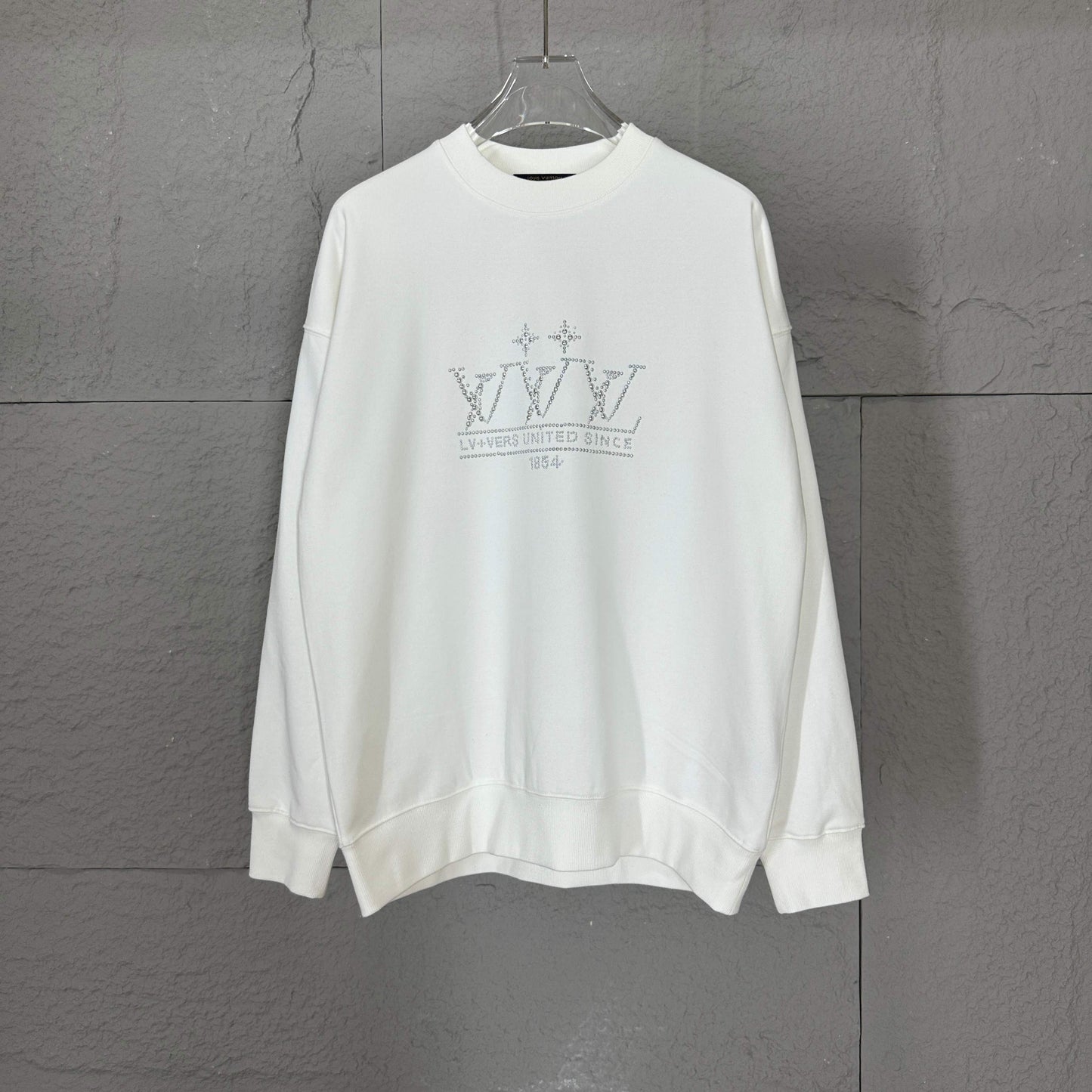 LV Long-Sleeve Crew Neck Sweatshirt 492187