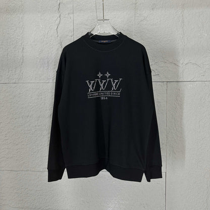 LV Long-Sleeve Crew Neck Sweatshirt 492185