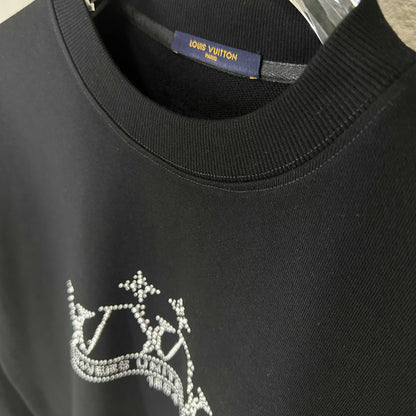 LV Long-Sleeve Crew Neck Sweatshirt 492185