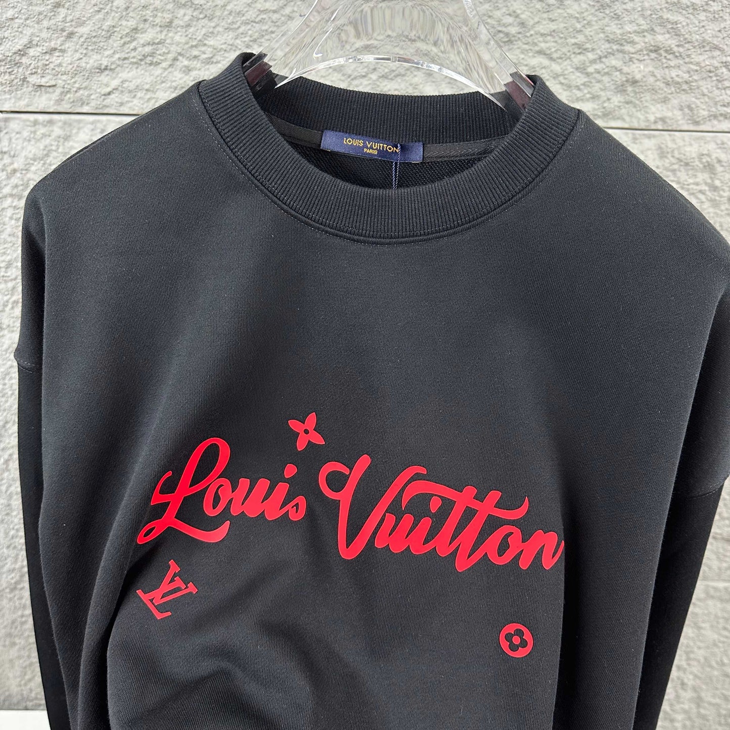 LV Long-Sleeve Crew Neck Sweatshirt 492181