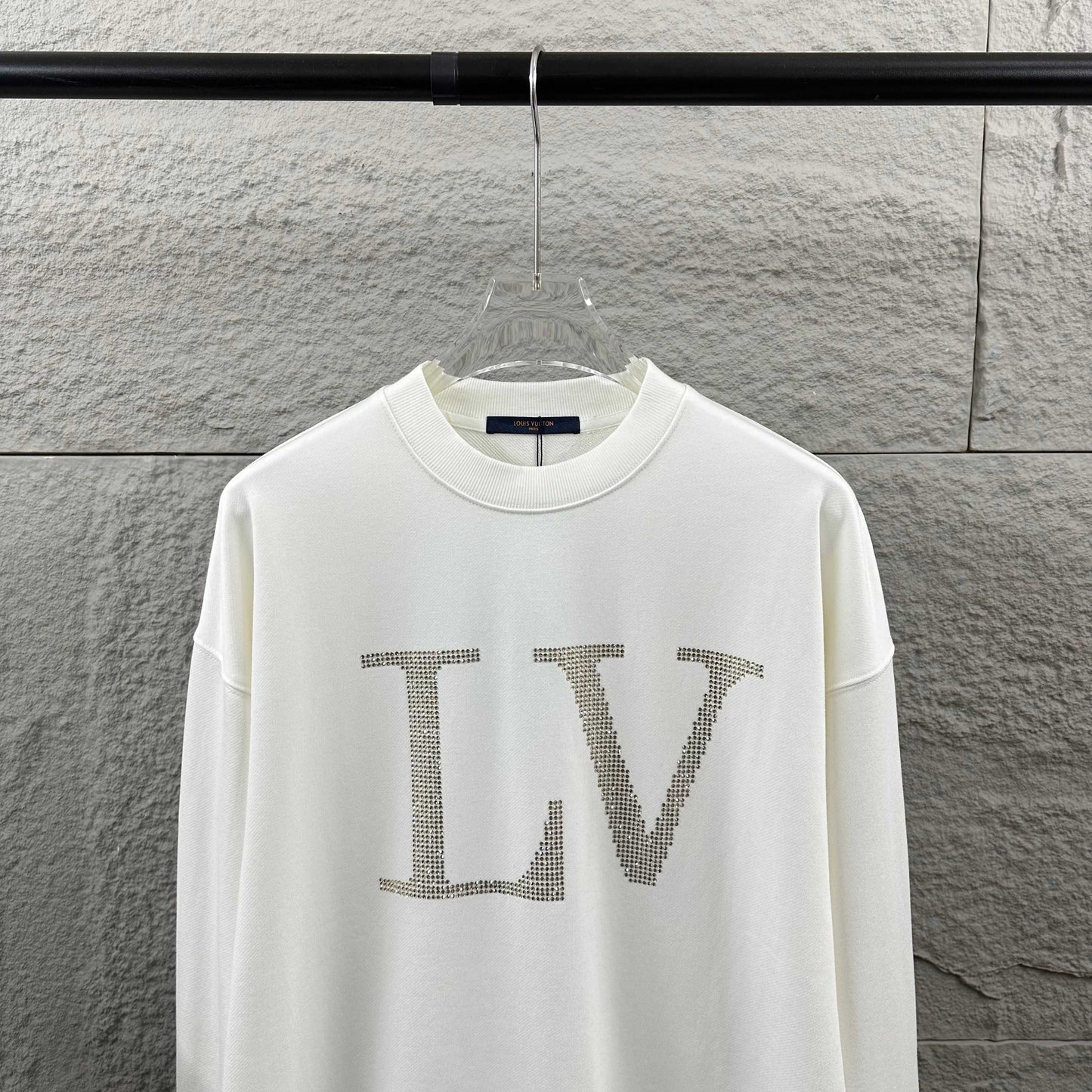 LV Long-Sleeve Crew Neck Sweatshirt 492179