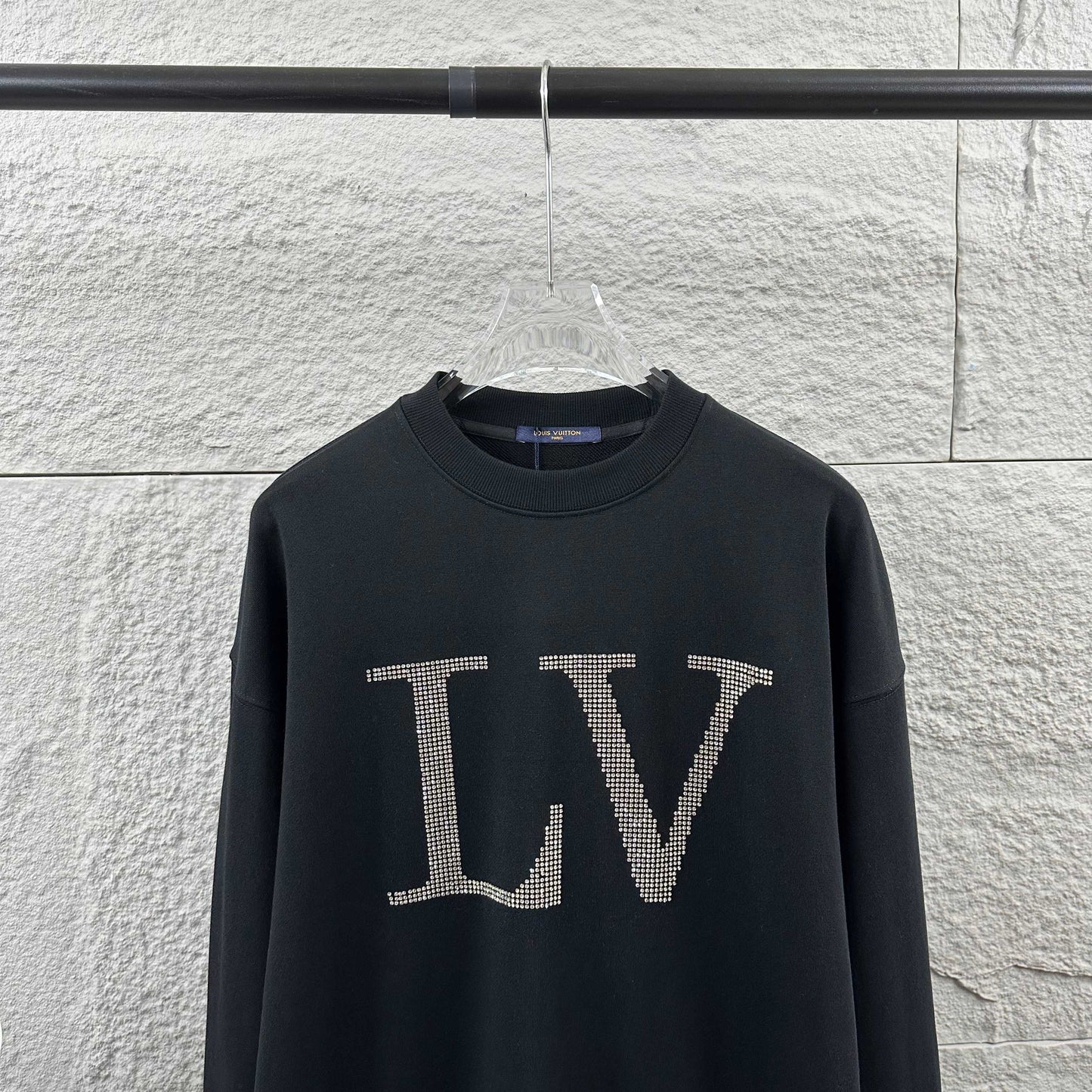 LV Long-Sleeve Crew Neck Sweatshirt 492177